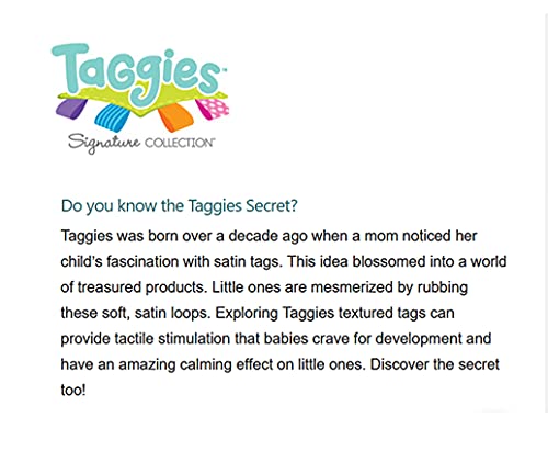 Taggies Soothing Sensory Crinkle Me Toy with Baby Paper and Squeaker  Flora Fawn  6.5 x 6.5-Inches - Image 5